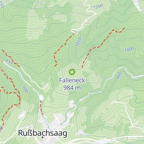 Map of Falleneck