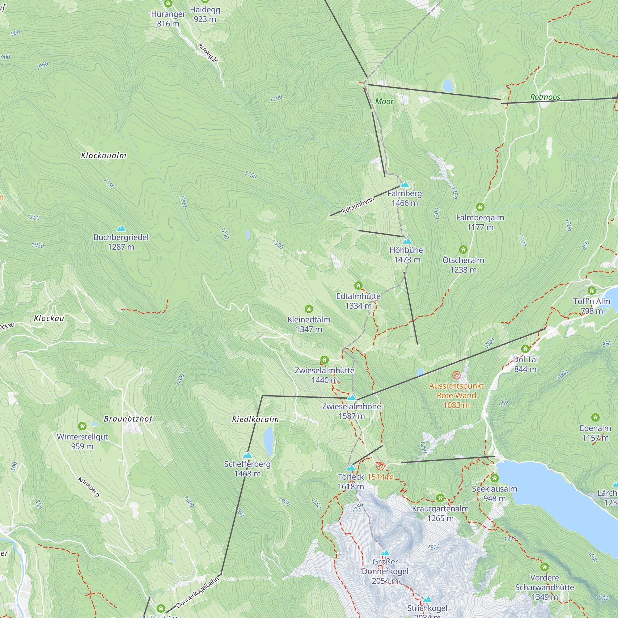 Kleinedtalm map
