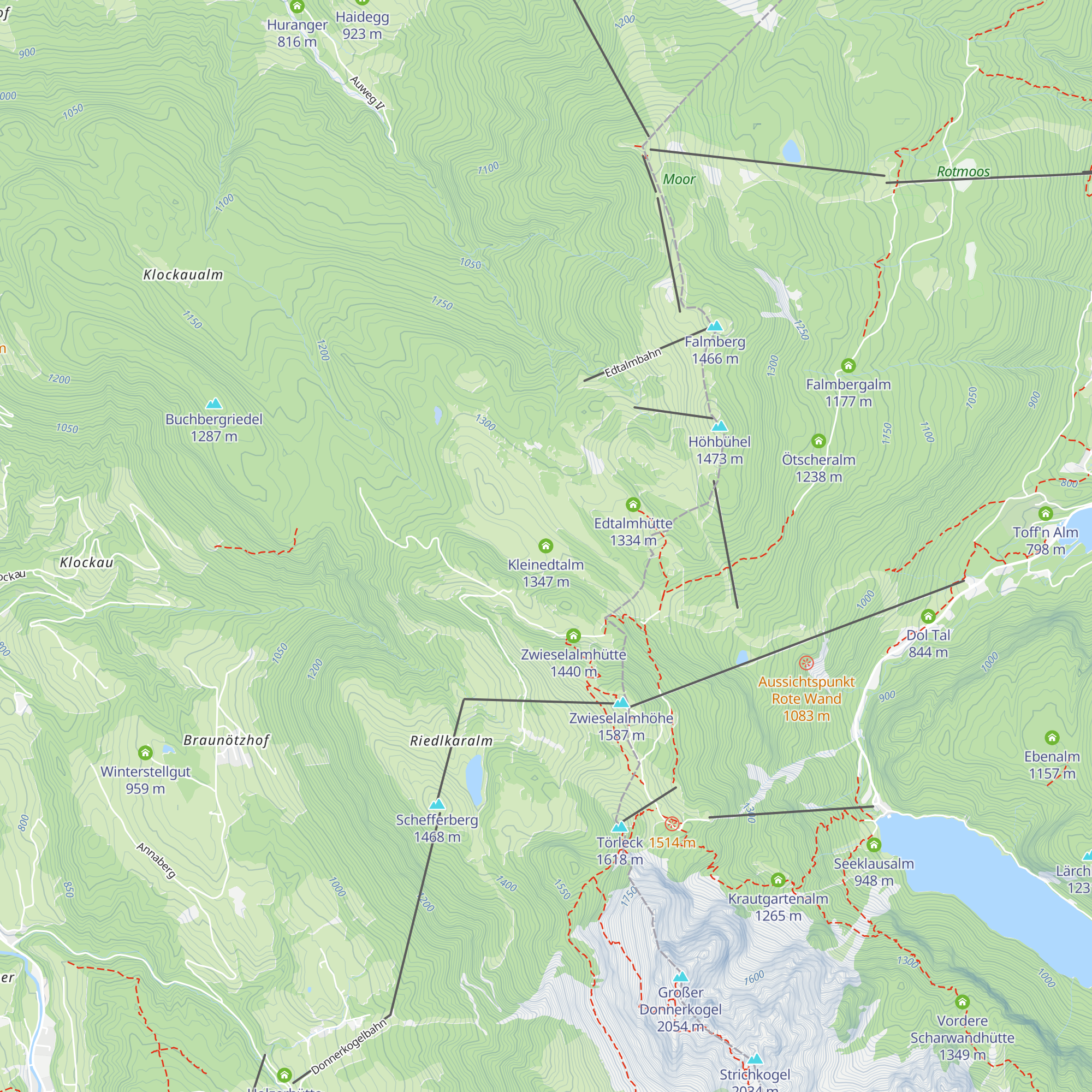 Kleinedtalm map