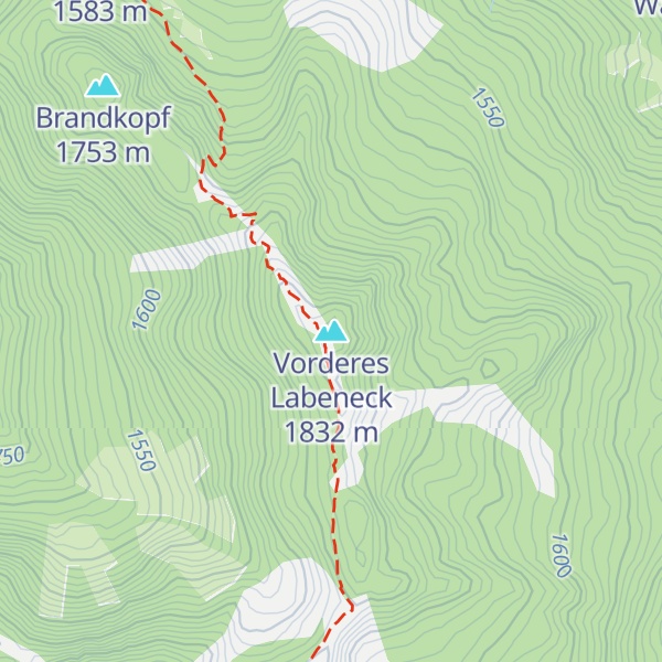 Map of Vorderes Labeneck