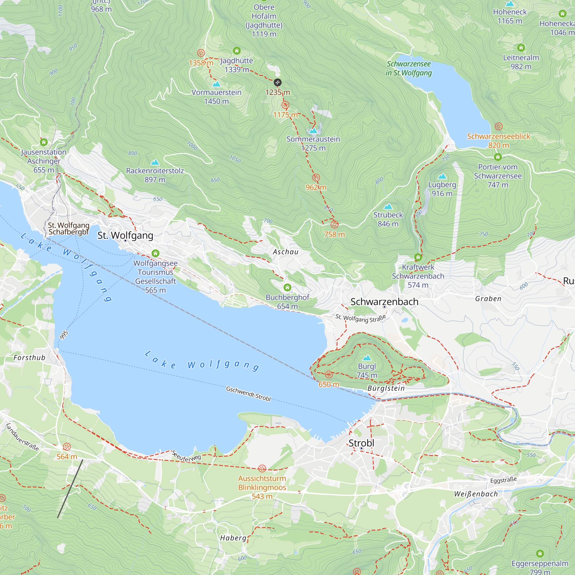 Buchberghof map