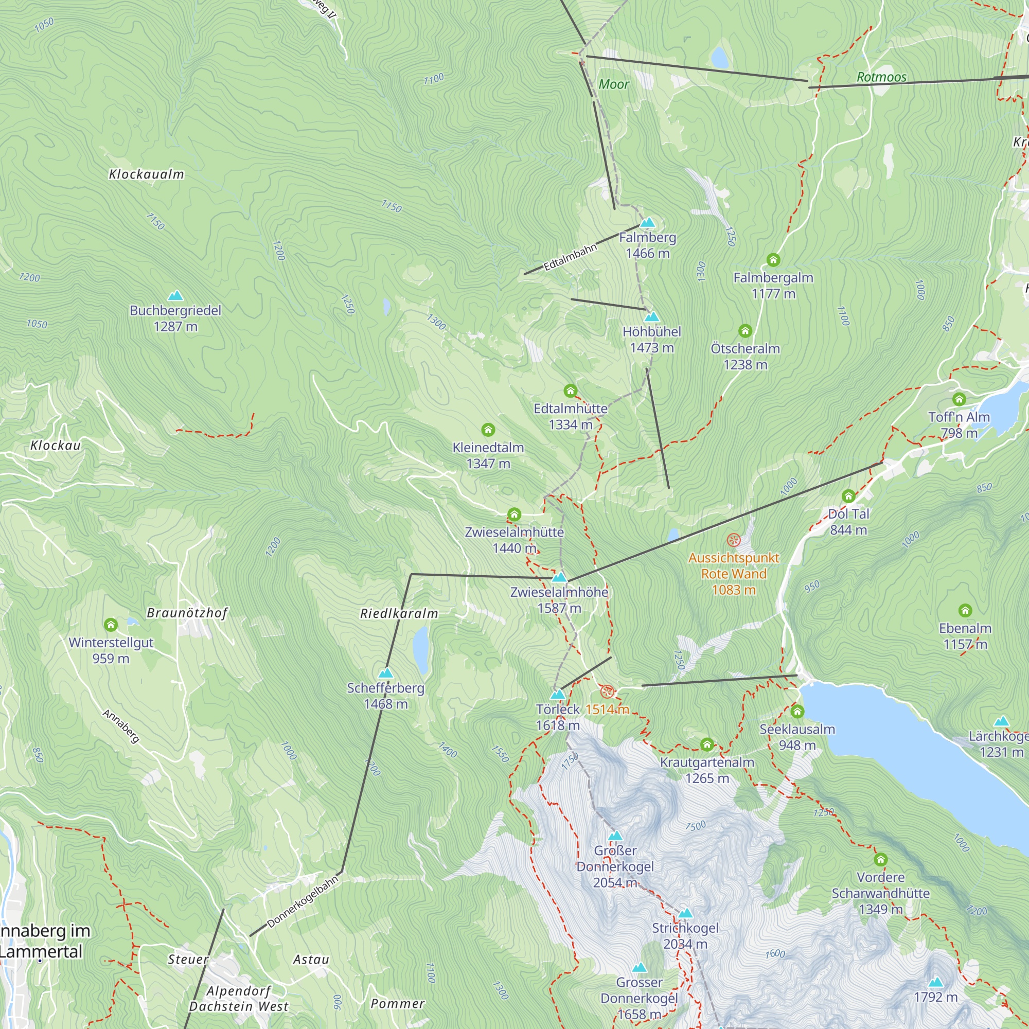Zwieselalmhütte map