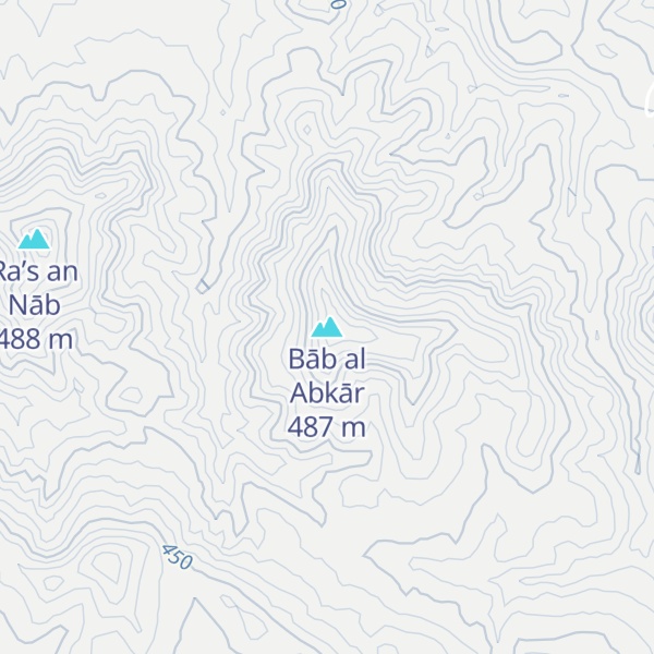 Map of Bāb al Abkār