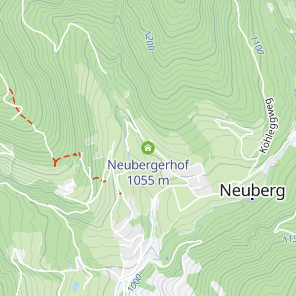 Map of Neubergerhof