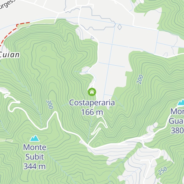 Map of Costaperaria