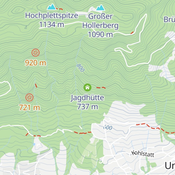 Map of Jagdhütte