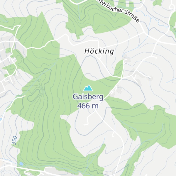 Map of Gaisberg