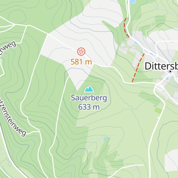 Map of Sauerberg