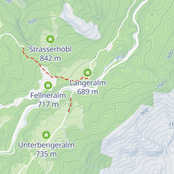 Map of Jausenstation Bergheimat
