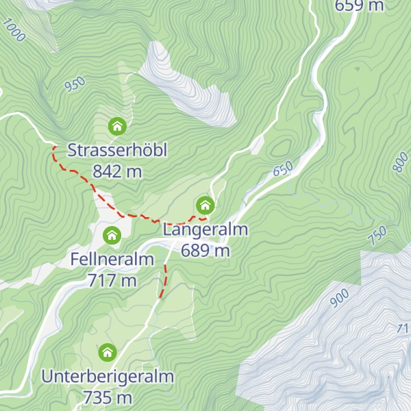 Map of Langeralm
