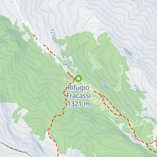 Map of Rifugio Fracassi