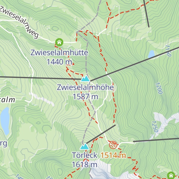 Map of Ausblick