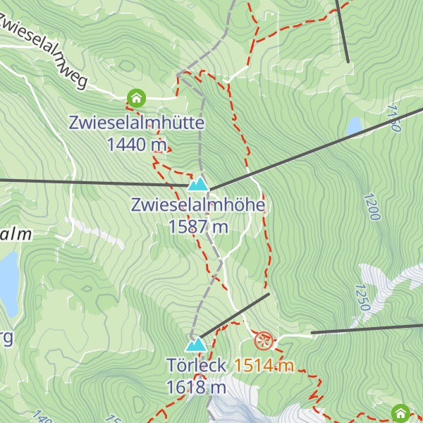 Map of Sonnenalm