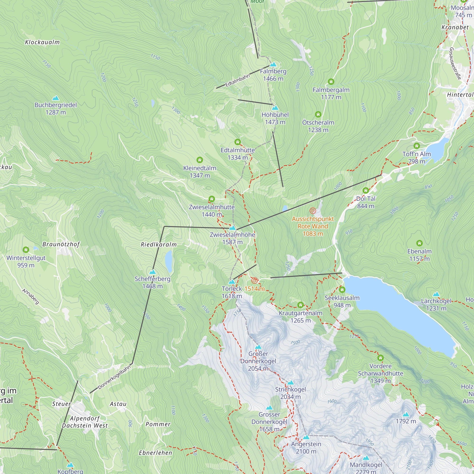 Sonnenalm map