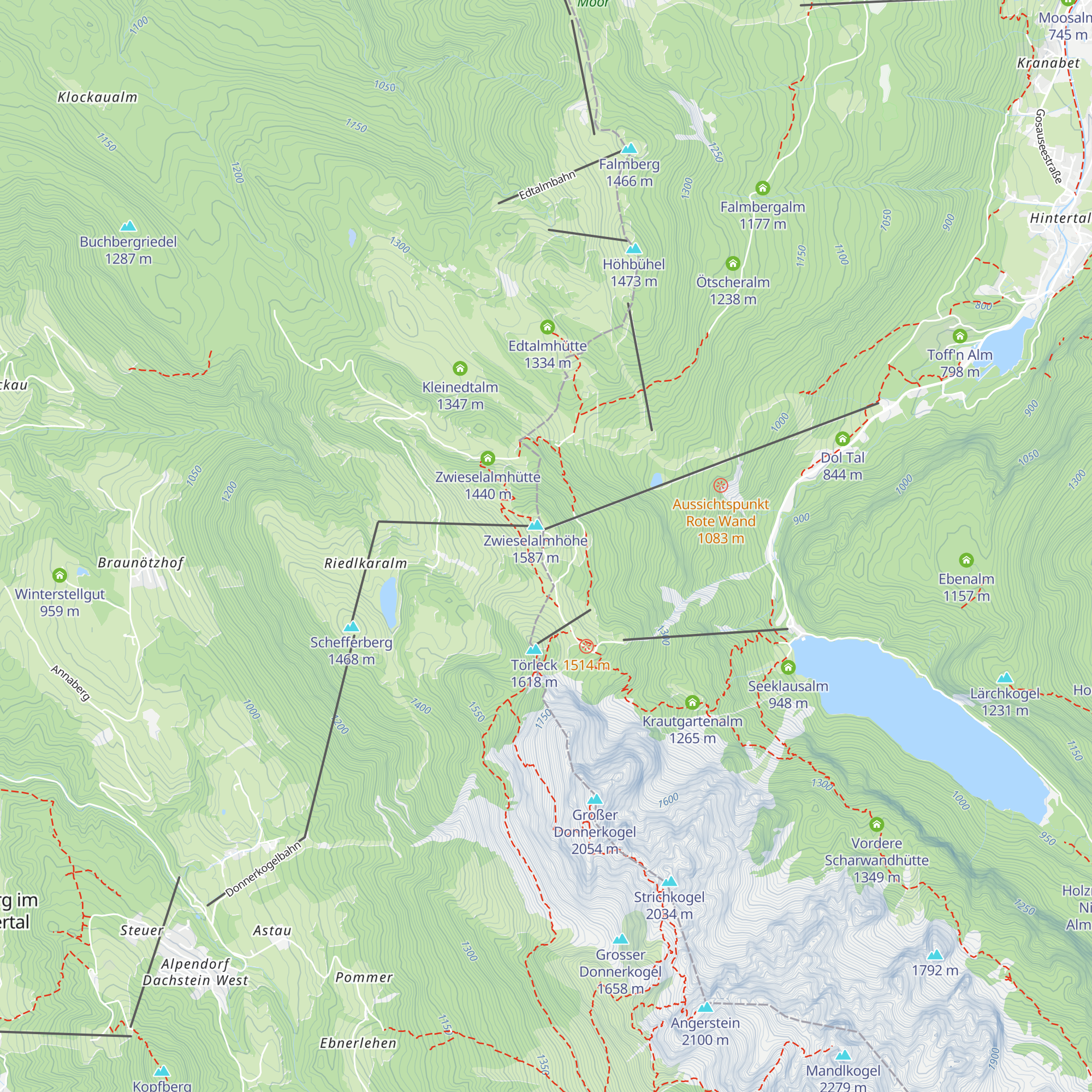 Sonnenalm map