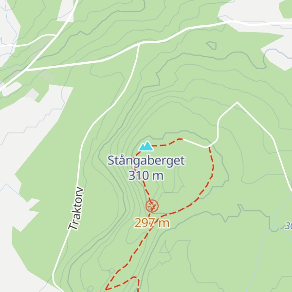 Map of Stångaberget