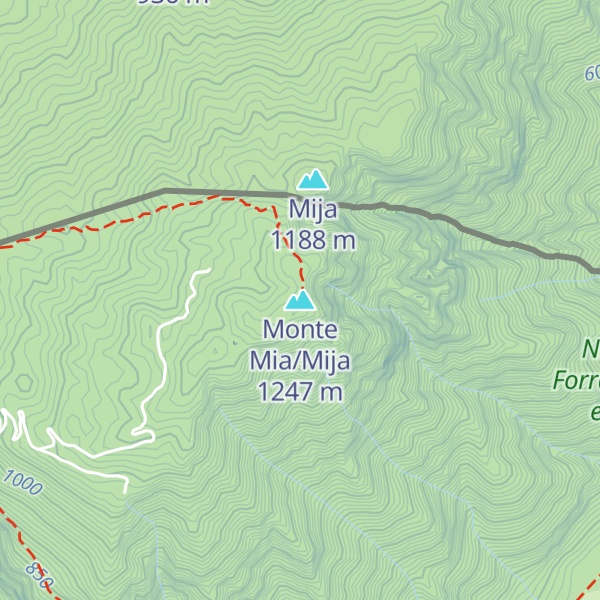 Map of Monte Mia/Mija