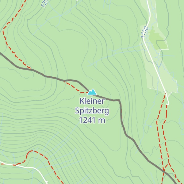 Map of Kleiner Spitzberg