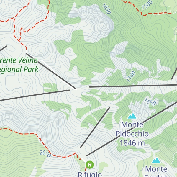 Map of Rifugio Belvedere