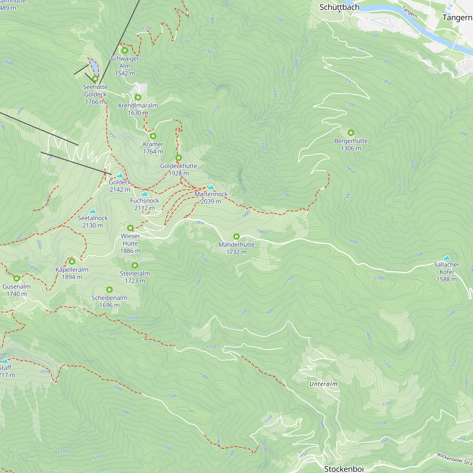 Mähderhütte map