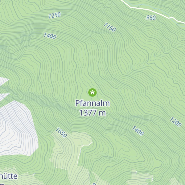 Map of Pfannalm
