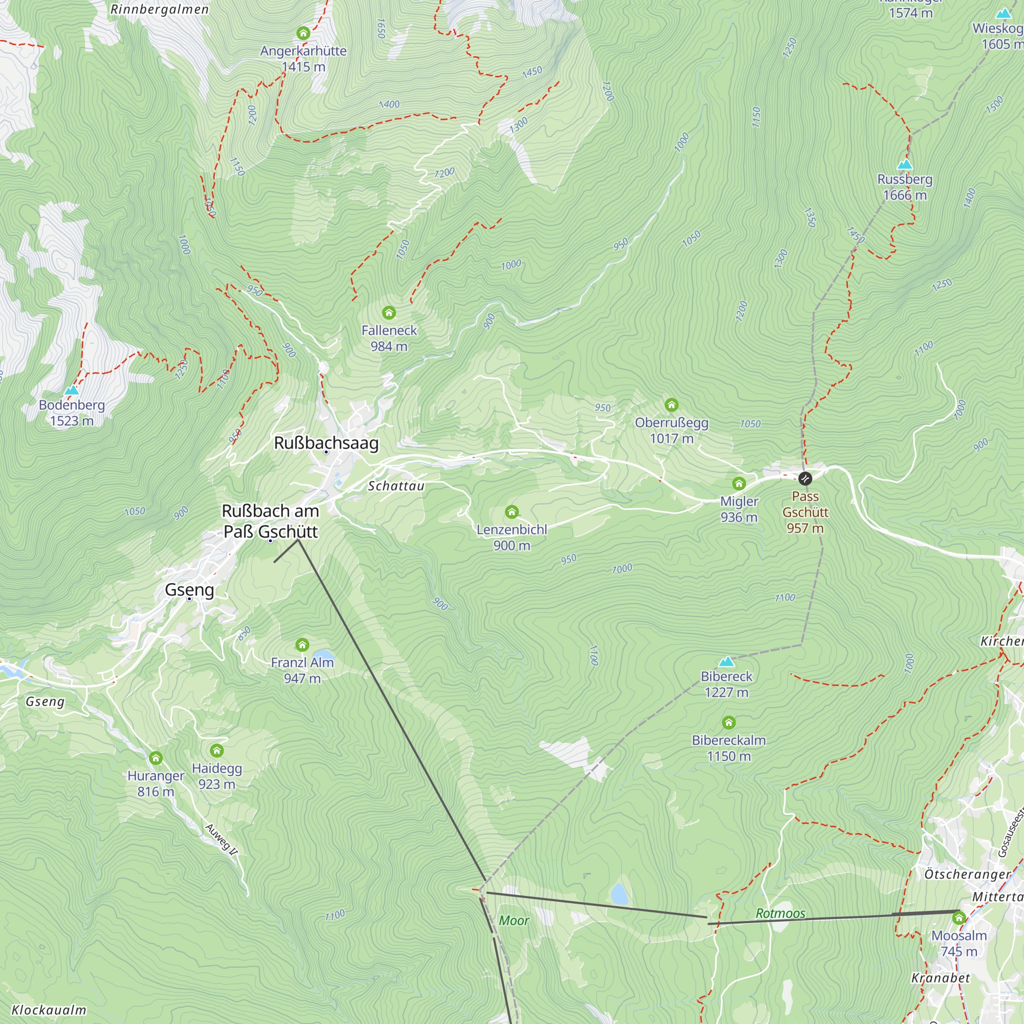 Lenzenbichl map