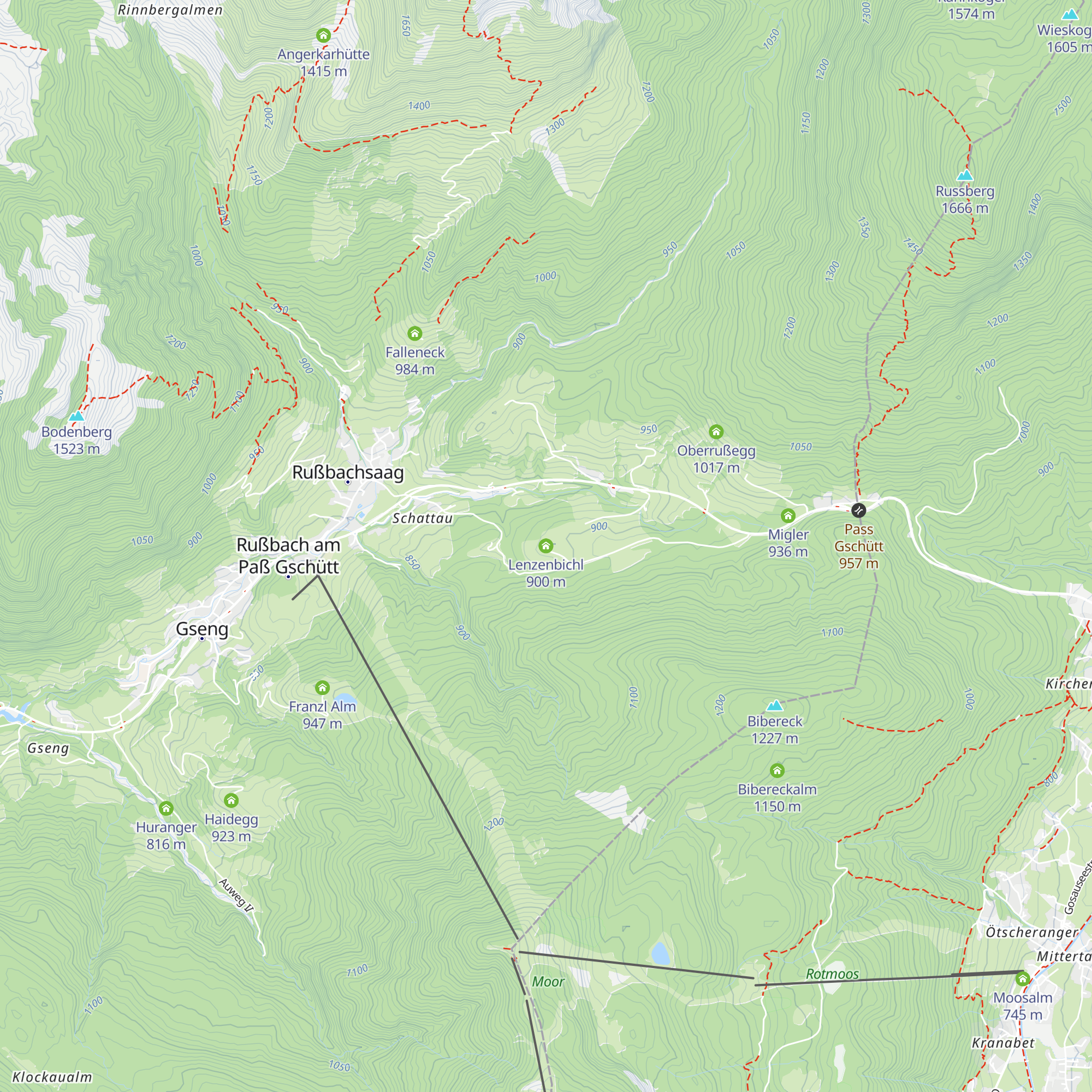 Lenzenbichl map