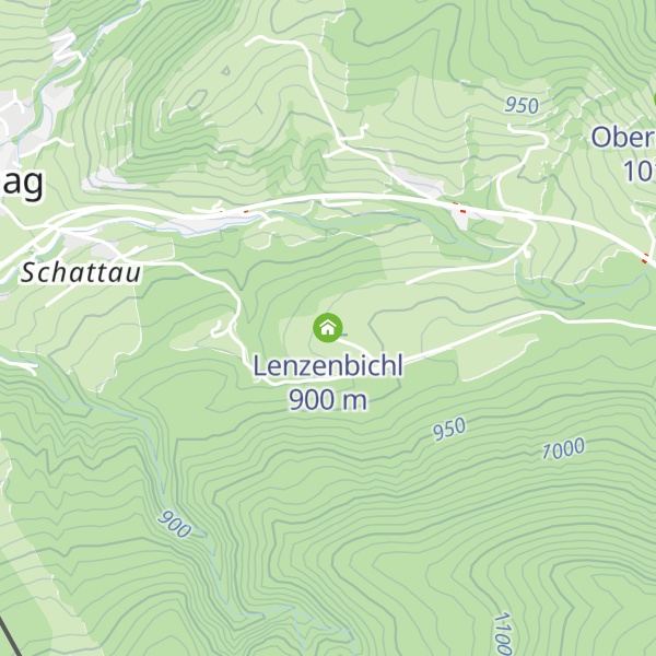 Map of Lenzenbichl
