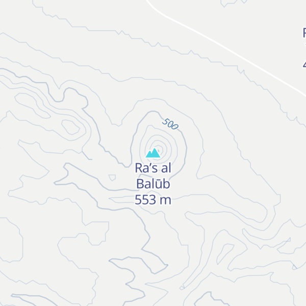 Map of Ra’s al Balūb