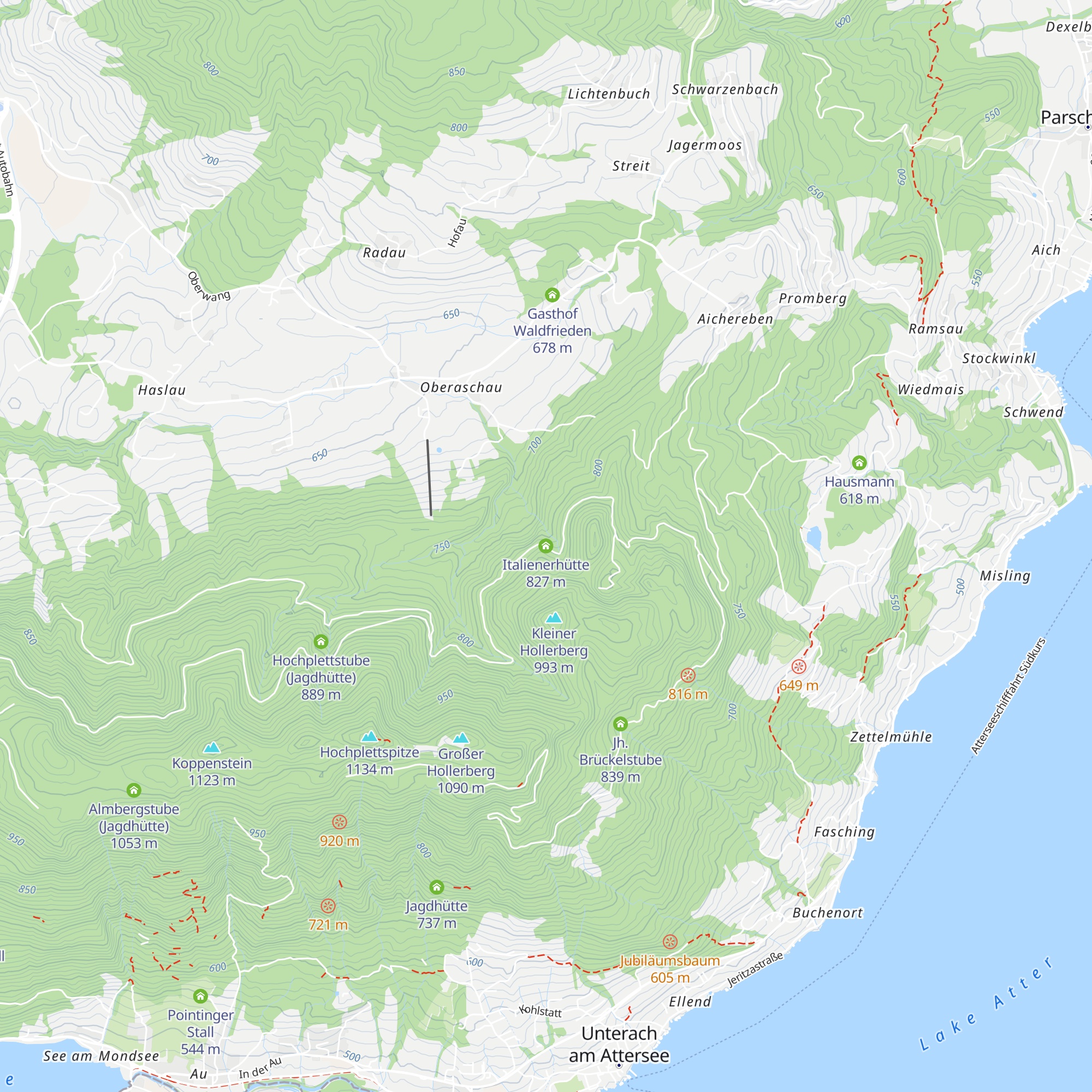 Italienerhütte map