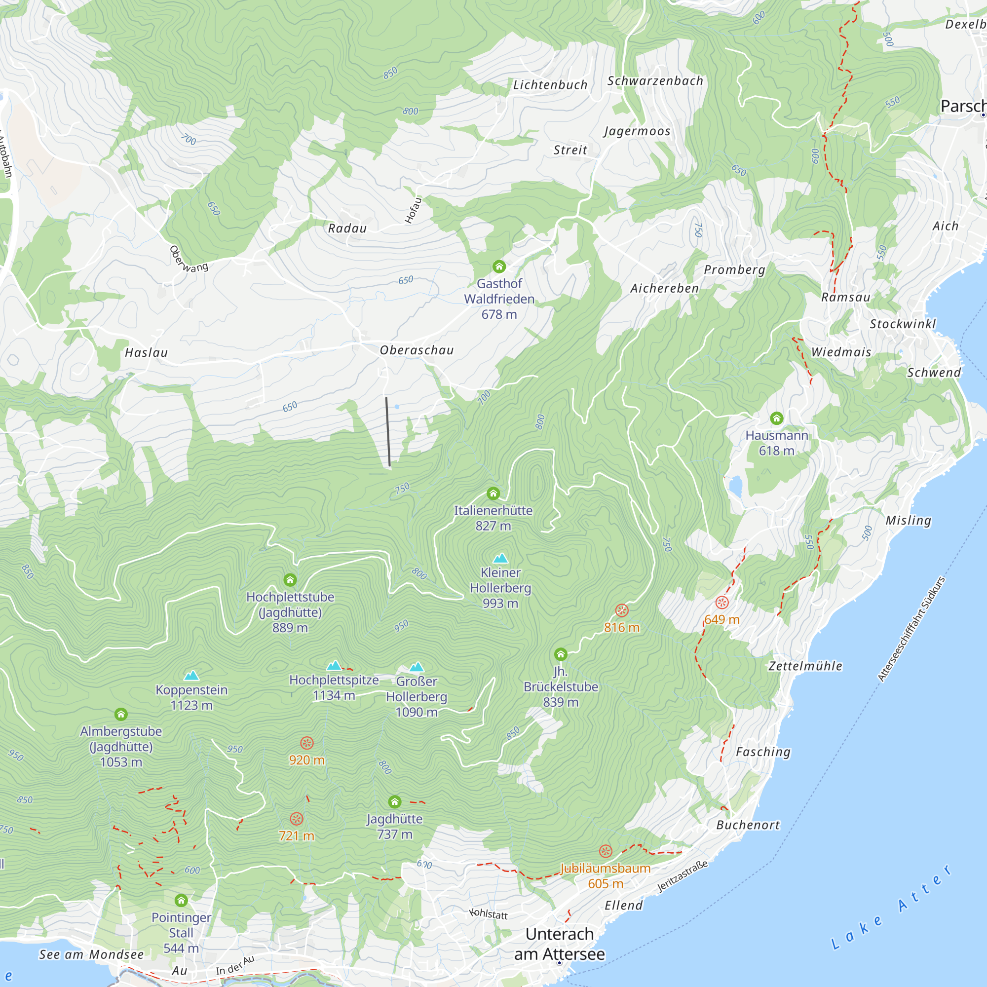 Italienerhütte map