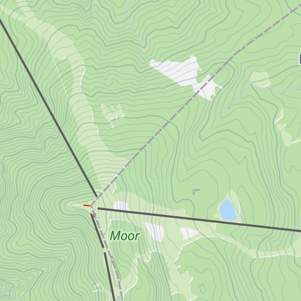 Map of Haideck Hornalm