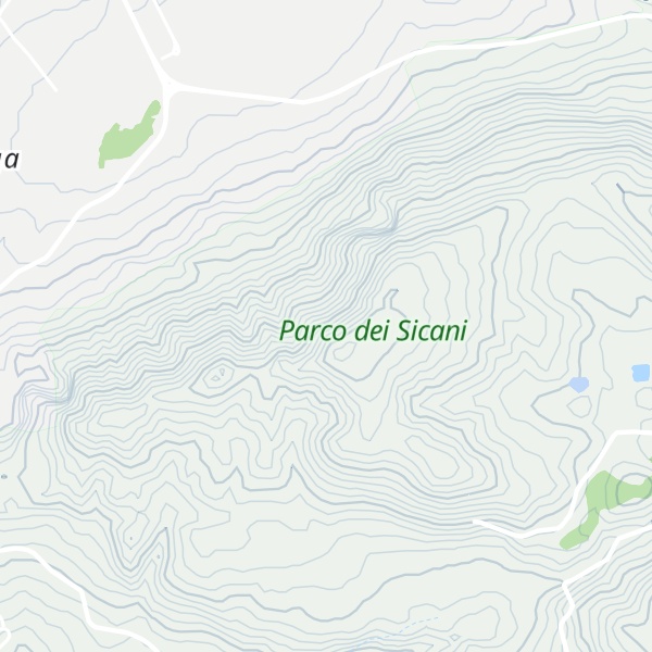 Map of Serra Piatre Cadute