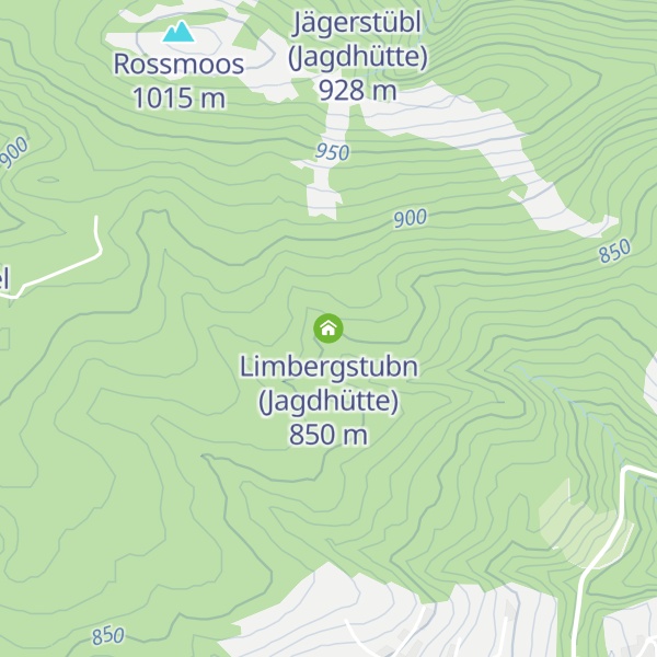 Map of Limbergstubn (Jagdhütte)