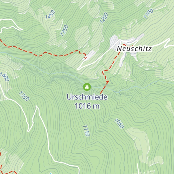 Map of Urschmiede