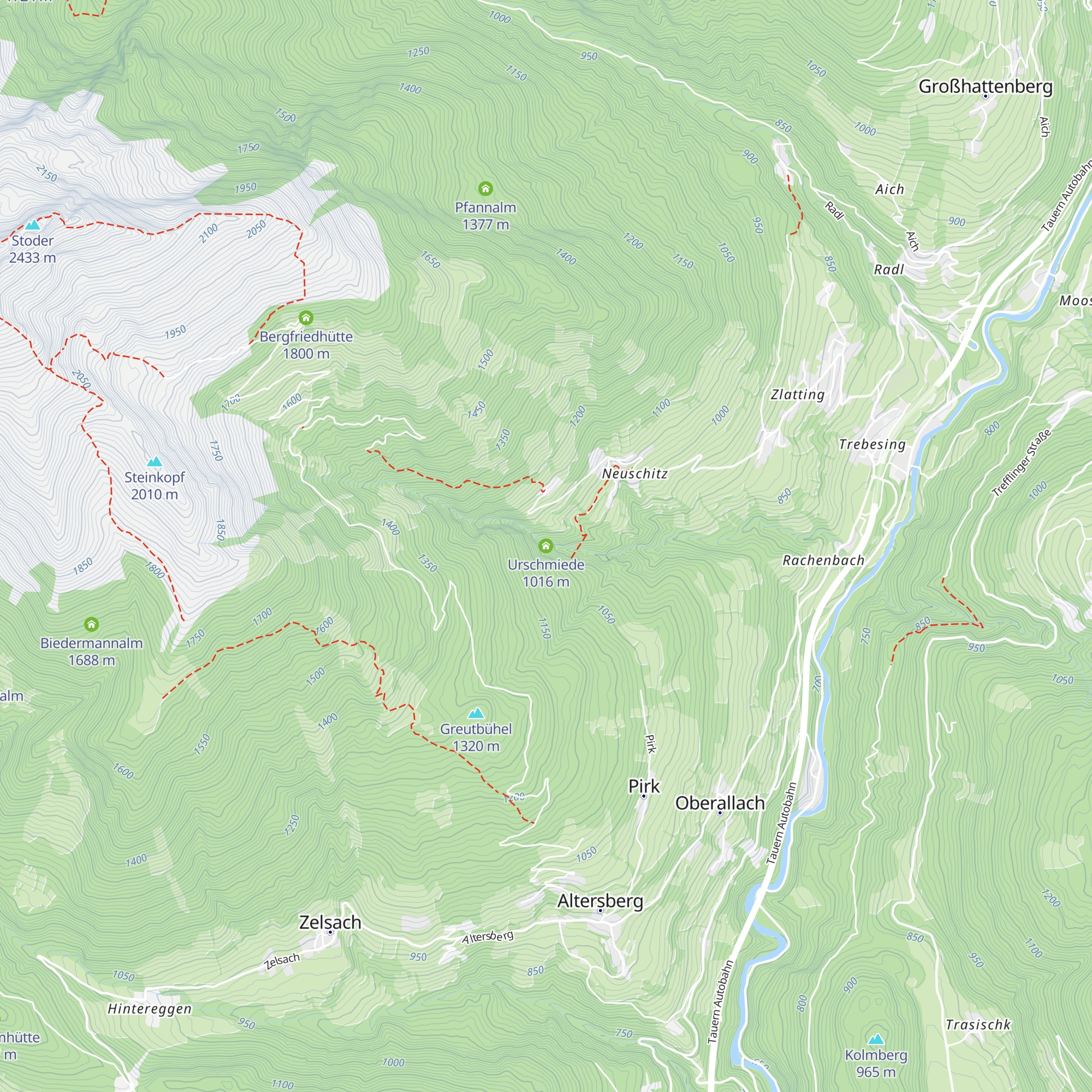 Urschmiede map