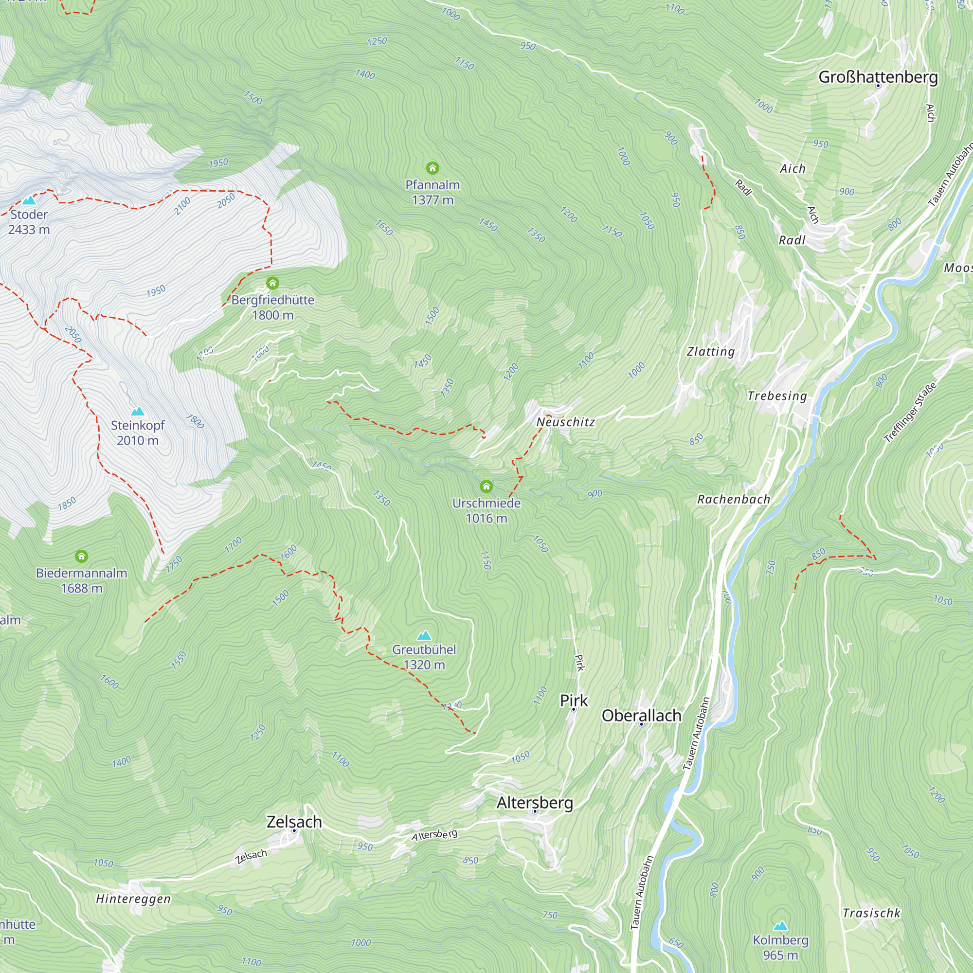 Urschmiede map
