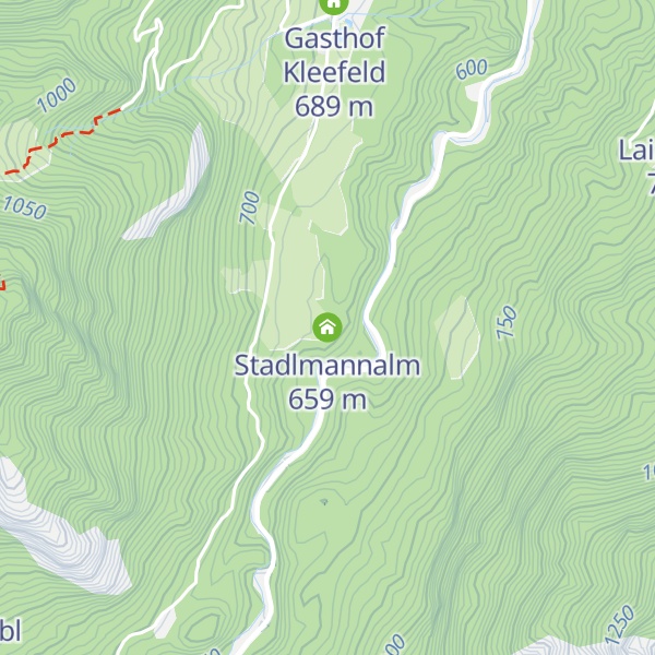 Map of Stadlmannalm