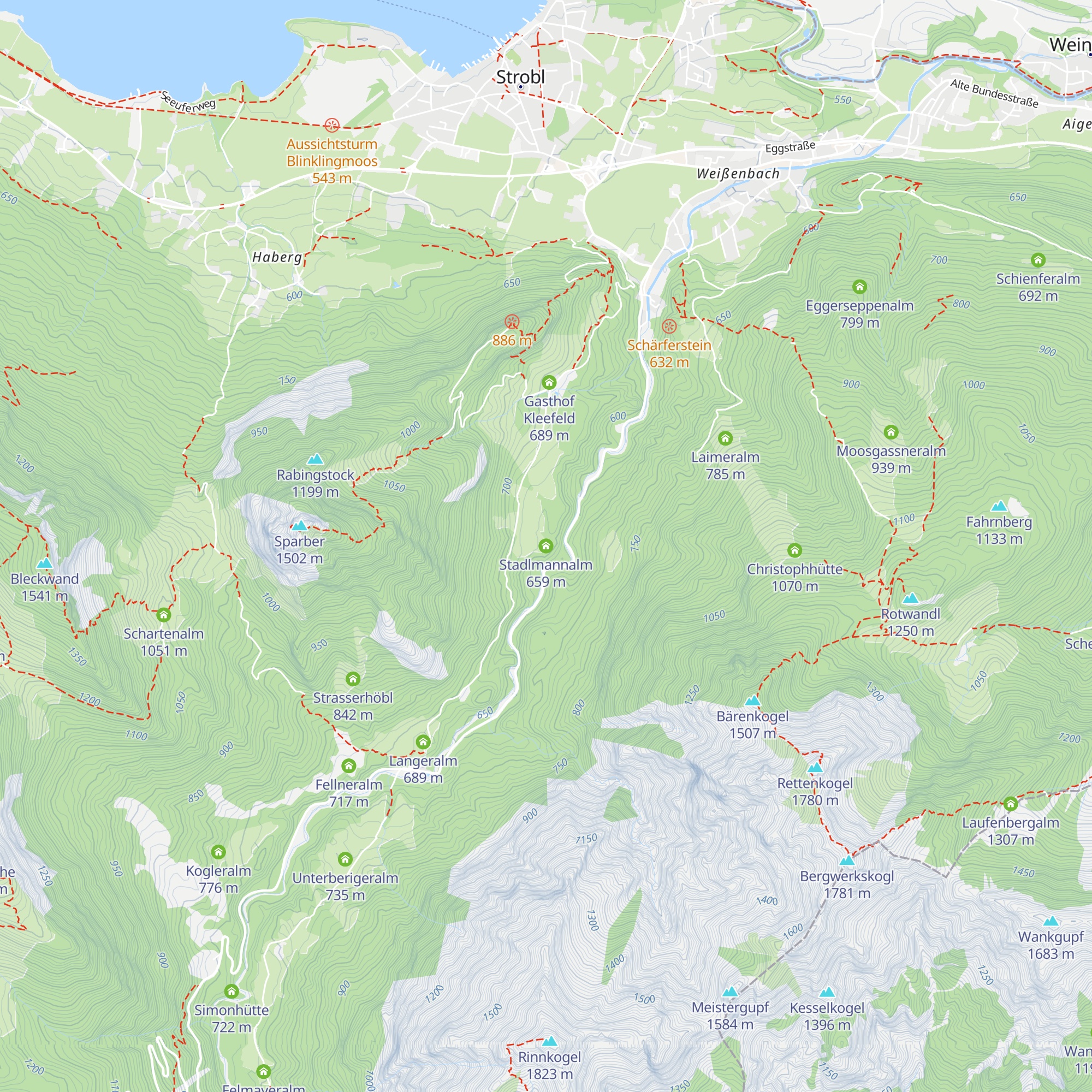 Stadlmannalm map
