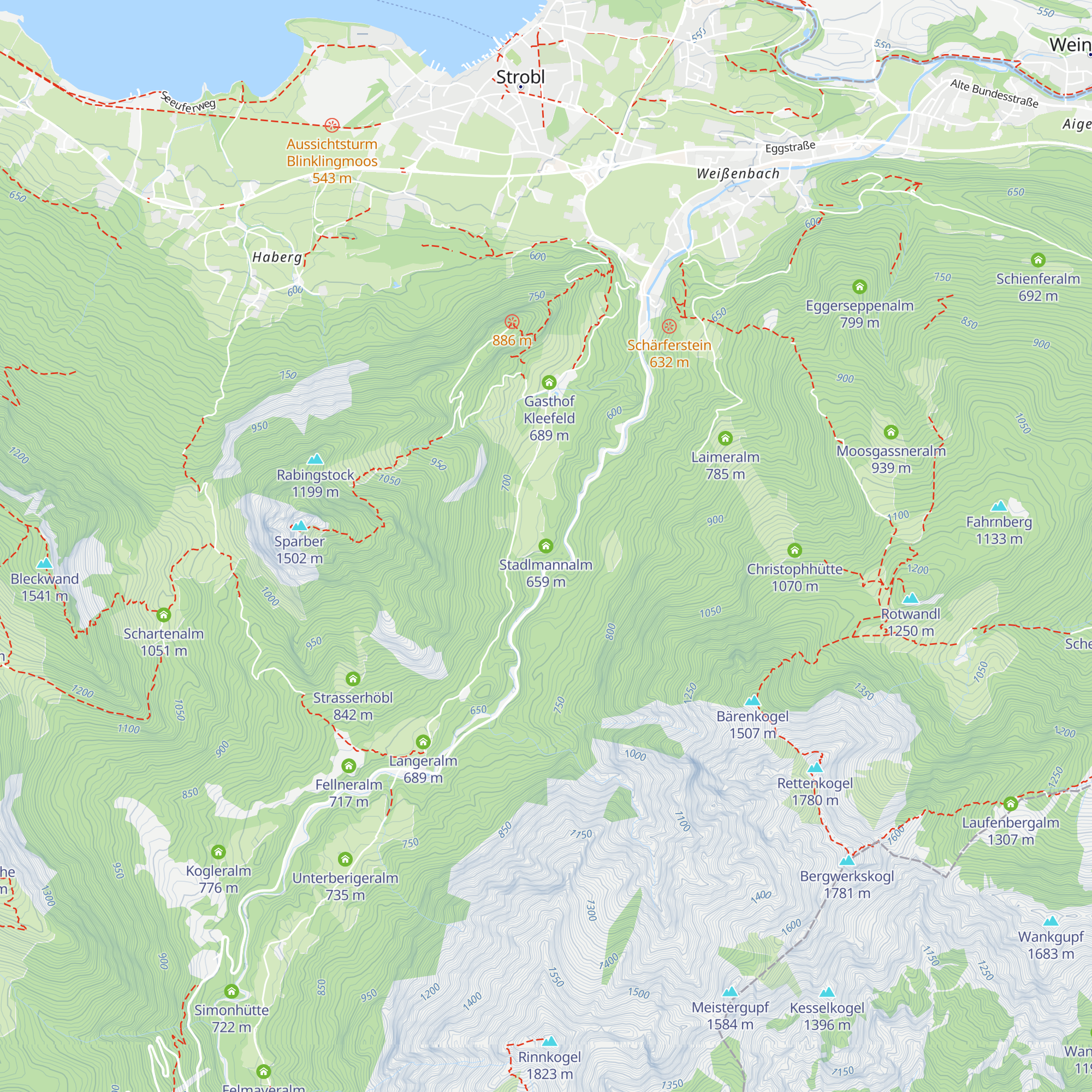 Stadlmannalm map