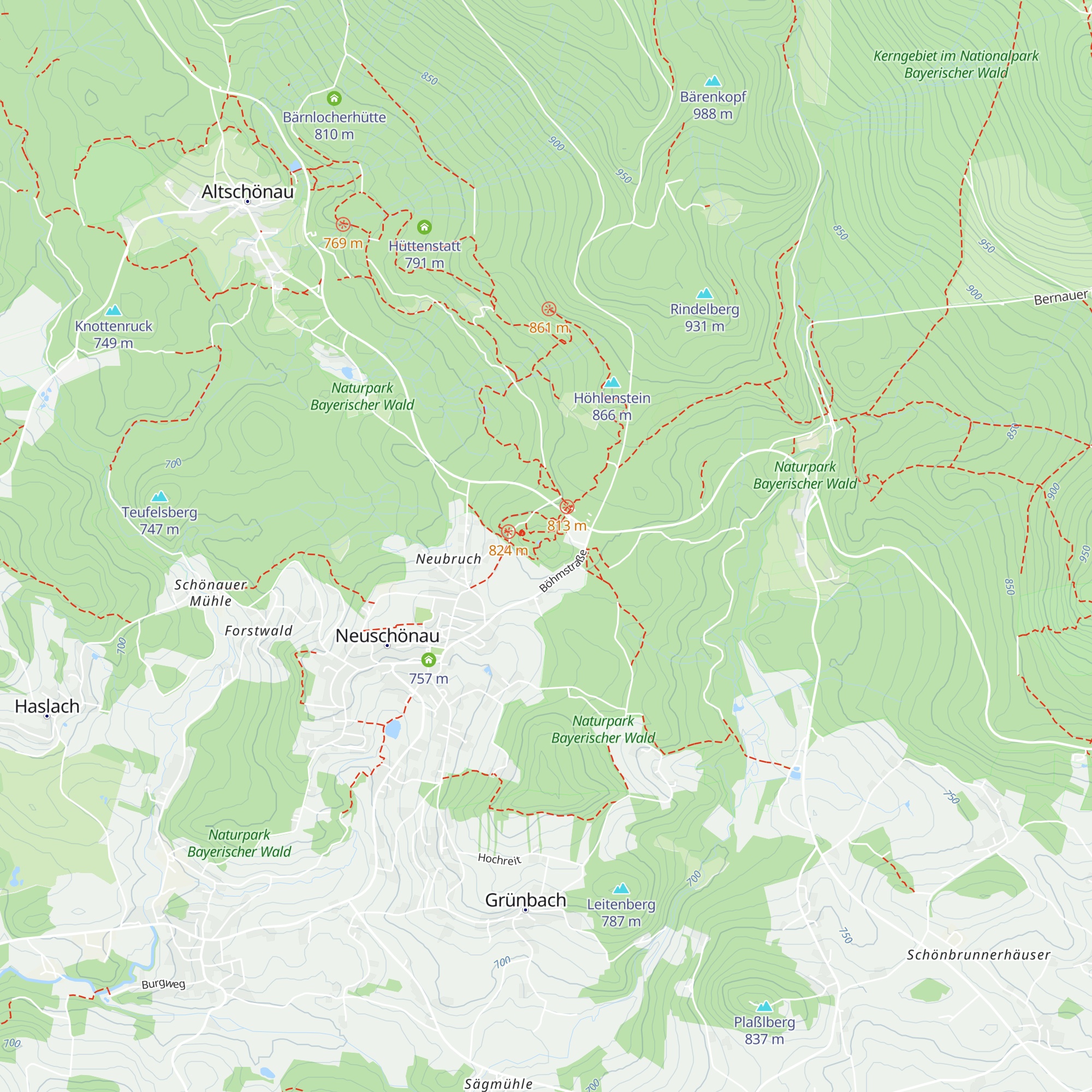 Hans-Eisenmann-Haus map