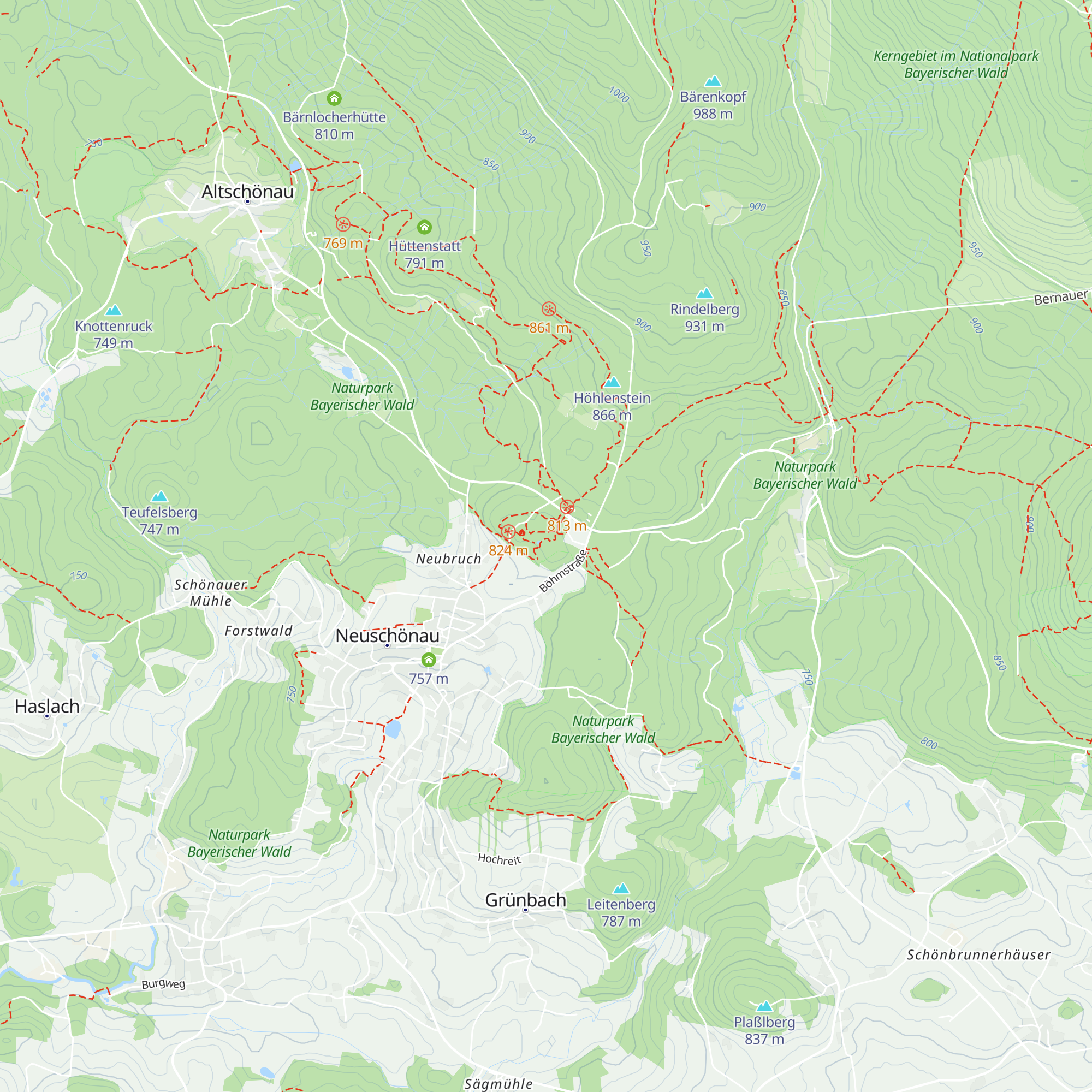 Hans-Eisenmann-Haus map