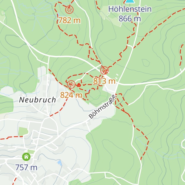 Map of Hans-Eisenmann-Haus