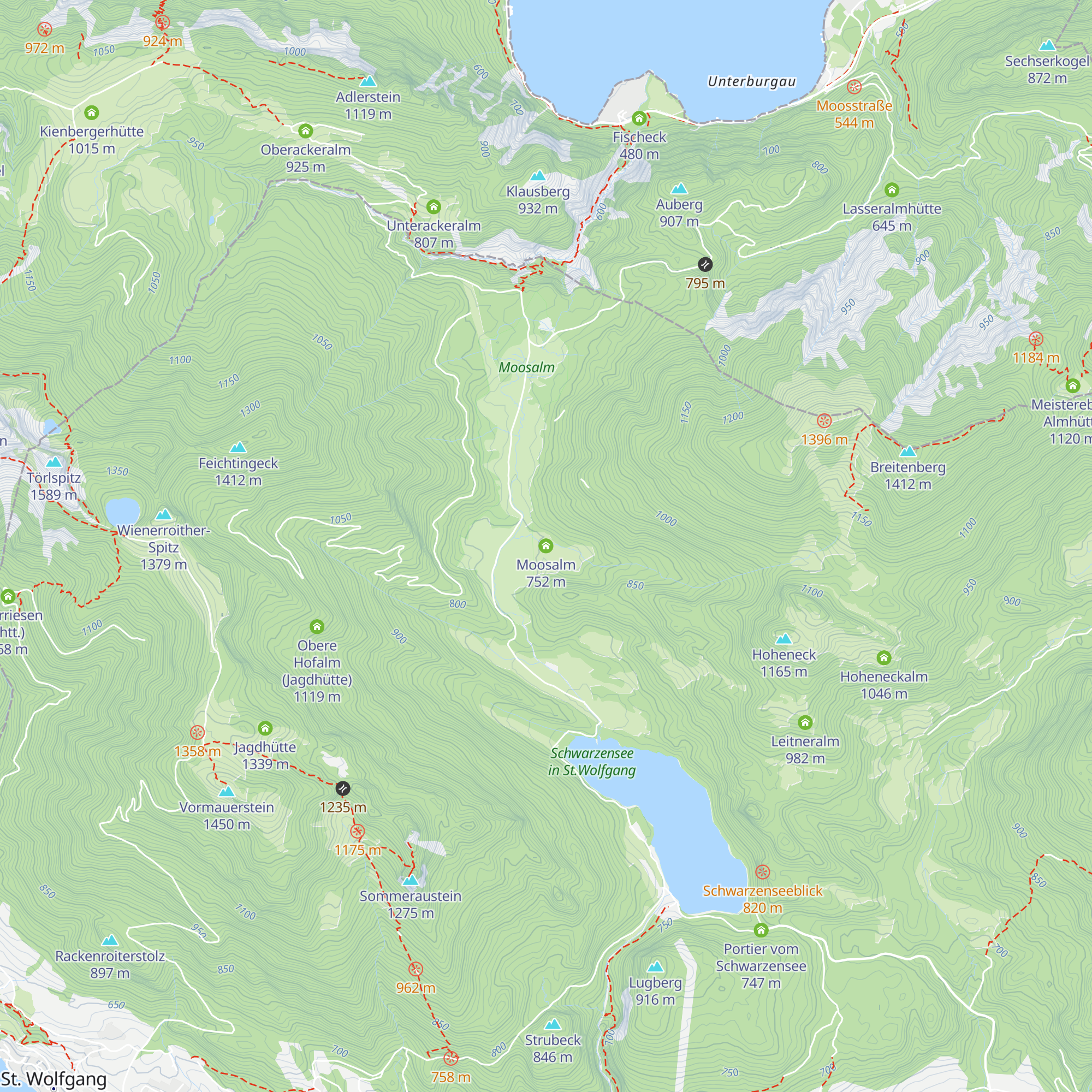 Moosalm map