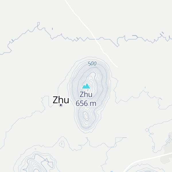Map of Zhu