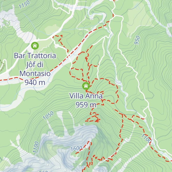 Map of Villa Anna