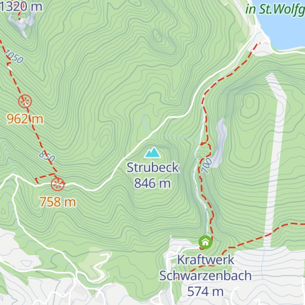 Map of Strubeck