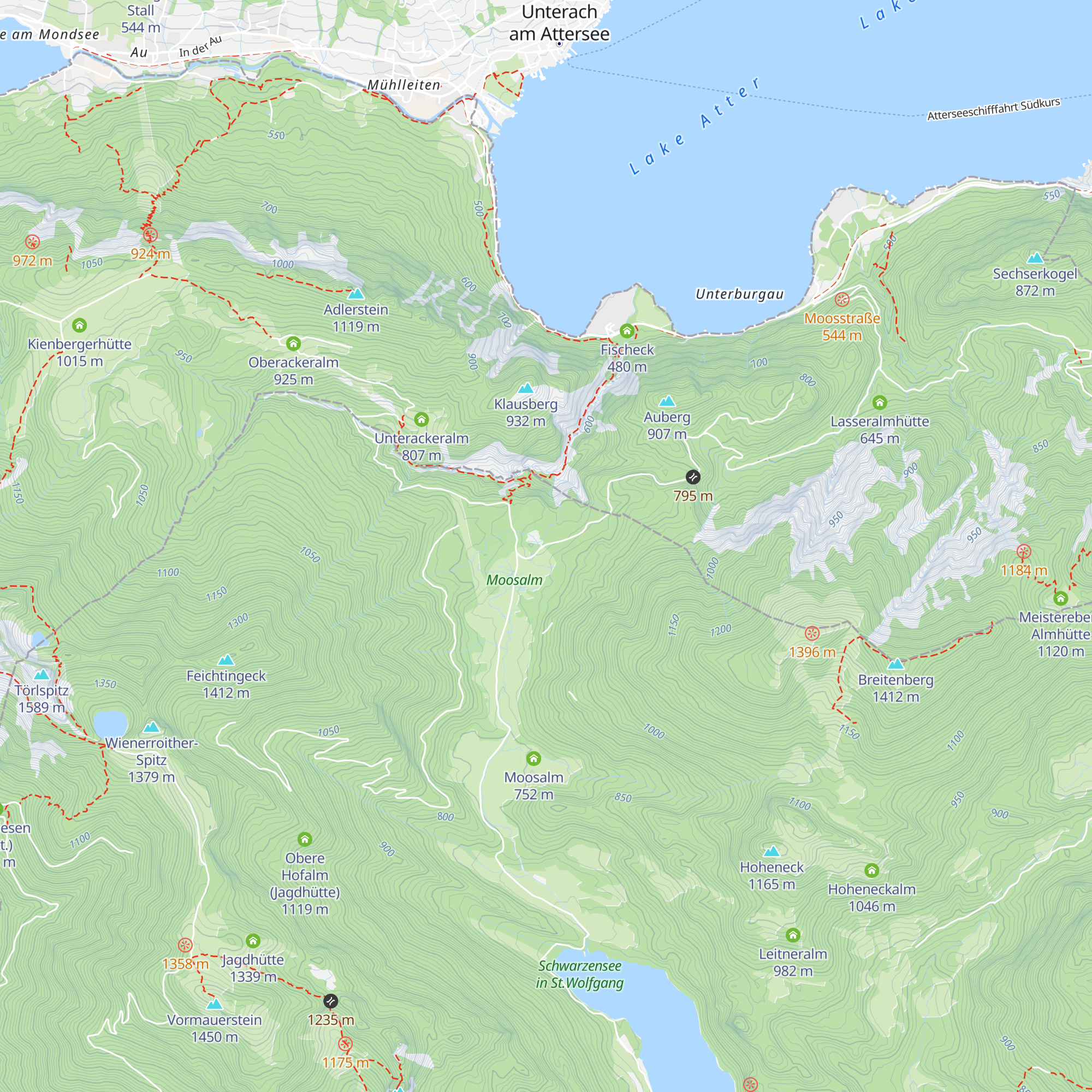 Moos (Jhtt.) map