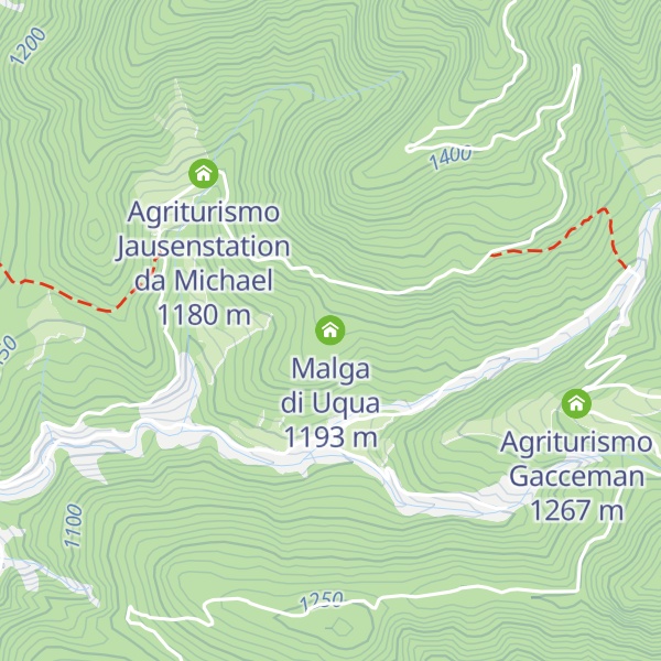 Map of Malga di Uqua