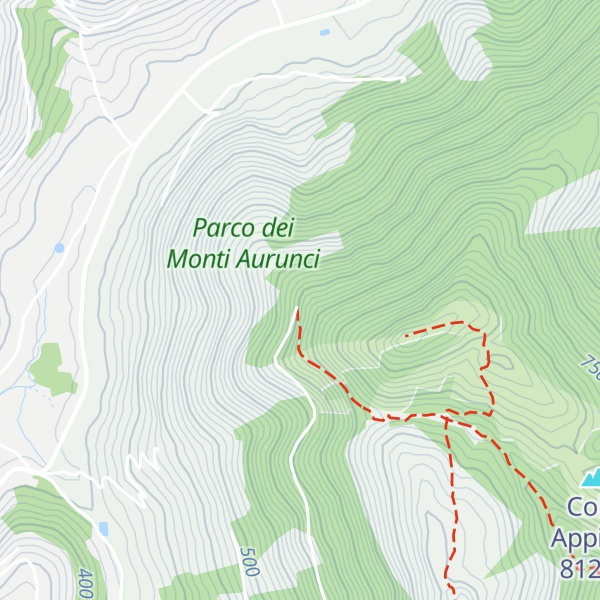 Map of Rifugio di monte Appiolo